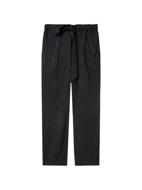 MARANT ÉTOILE Bilina tie-waist trousers - Black - zdjęcie produktu nr 1