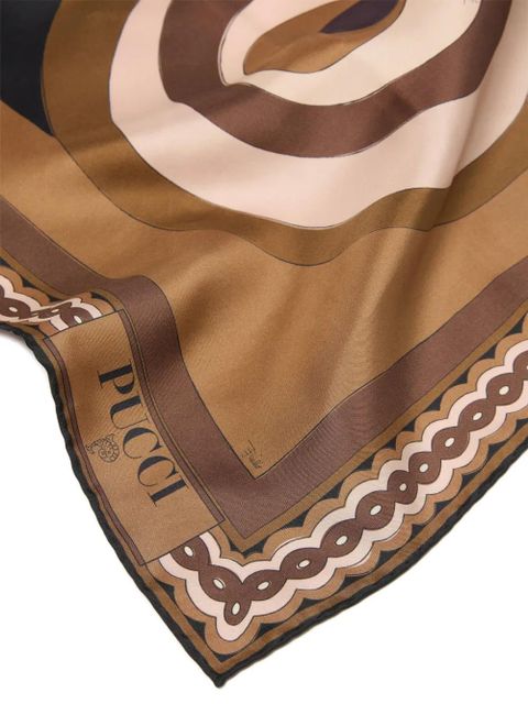 PUCCI printed scarf - Black