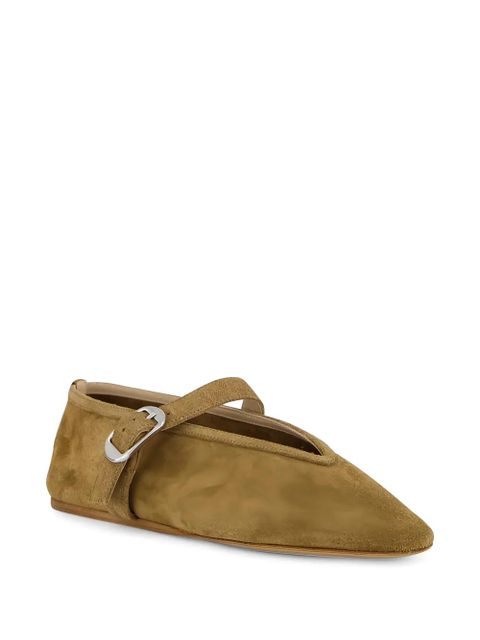 Le Monde Beryl Stella suede ballet flats - Brown
