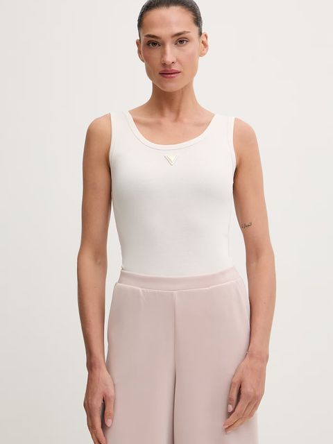 Guess top damski z bawełną OLYMPE - zdjęcie produktu nr 1