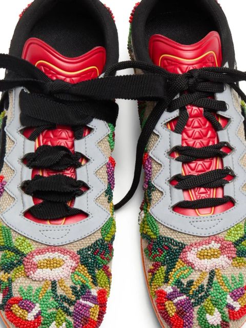 Valentino Garavani Chromathon lave-up fastening sneakers - Neutrals