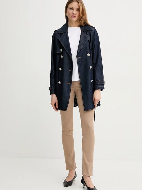 Morgan jeansy PETROI1 damskie kolor beżowy PETROI1 - zdjęcie produktu nr 2