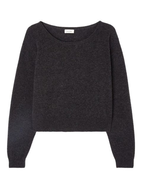 American Vintage Raxow boat-neck sweater - Grey - zdjęcie produktu nr 1