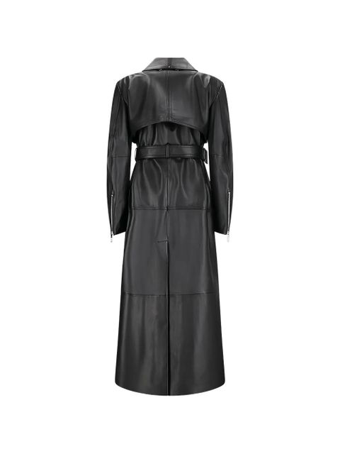 Max Mara leather two-piece trench coat - Black - zdjęcie produktu nr 2