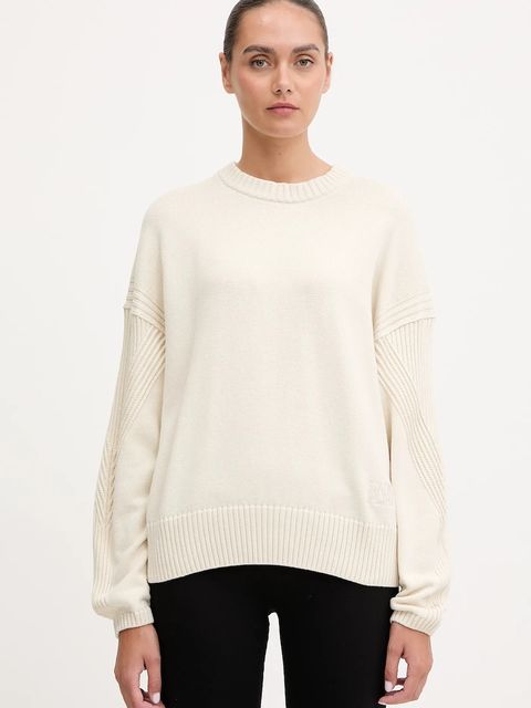 Napapijri sweter D-Sarca damski kolor beżowy lekki NP0A892CN1J1 - zdjęcie produktu nr 1