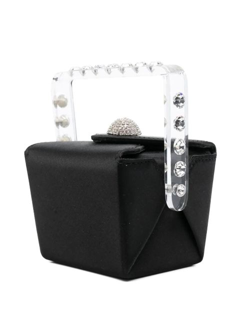 Aquazzura Noodle Box mini bag - Black