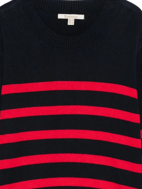 Barbour striped crew neck sweater - Blue