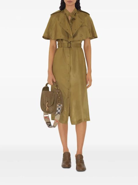 Burberry Trench midi dress - Green - zdjęcie produktu nr 2