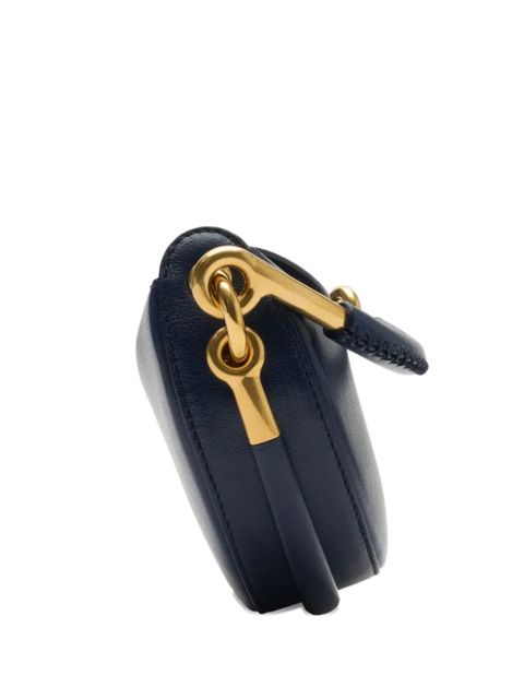 Burberry leather half-moon clutch - Blue - zdjęcie produktu nr 1