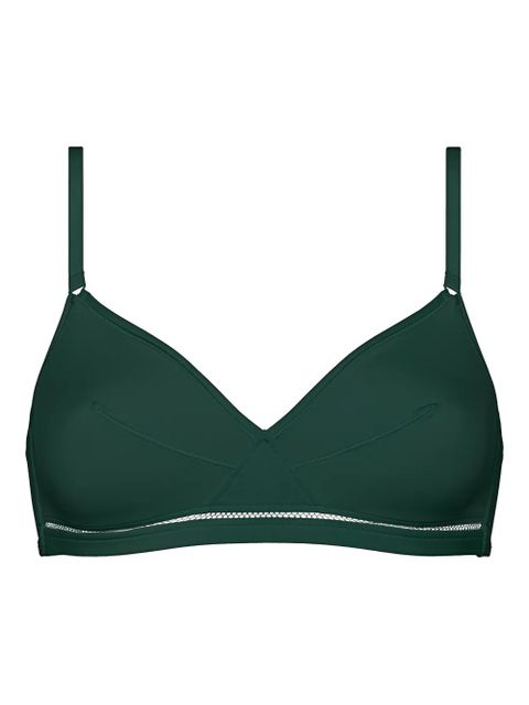 ERES Lydia Soyeuse wireless triangle bra - Green - zdjęcie produktu nr 1