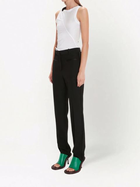 JW Anderson slim-fit tuxedo trousers - Black