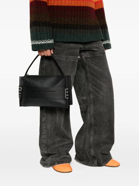 JW Anderson leather tote bag - Black