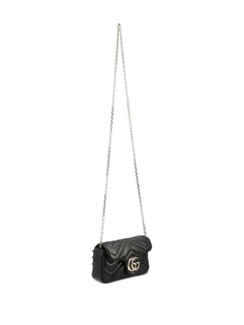 Gucci GG Marmont quilted mini bag - Black - zdjęcie produktu nr 2
