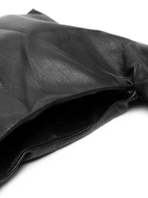 Nanushka Jen gathered tote bag - Black