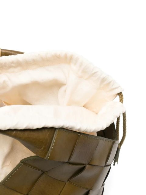 DRAGON DIFFUSION leather tote bag - Green