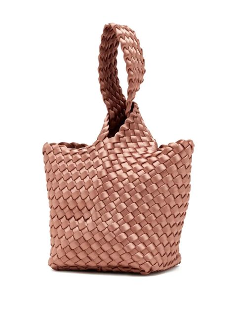 NAGHEDI Kyoto woven-design tote bag - Pink
