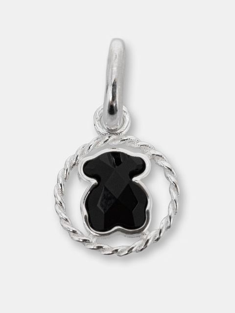 Tous zawieszka damska srebrna z onyksu - zdjęcie produktu nr 1