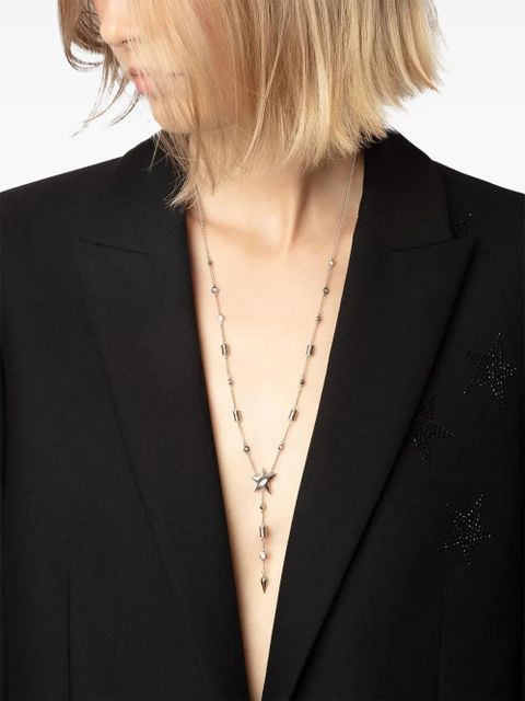 Zadig&Voltaire Rock Star long necklace - Silver - zdjęcie produktu nr 2