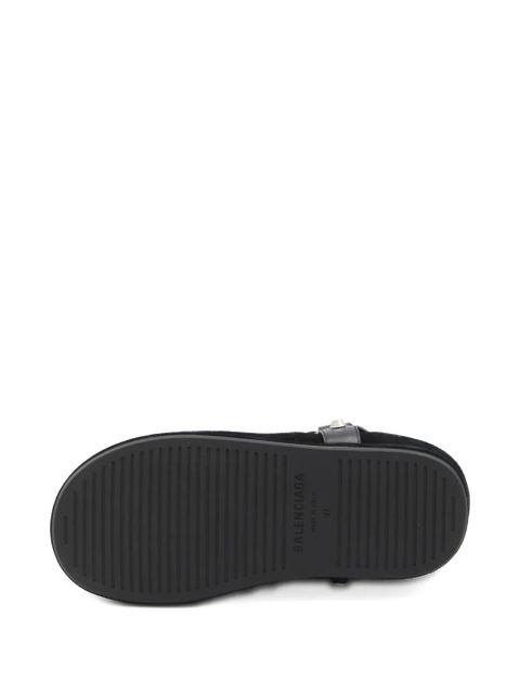 Balenciaga Alaska studded-strap soft boots - Black