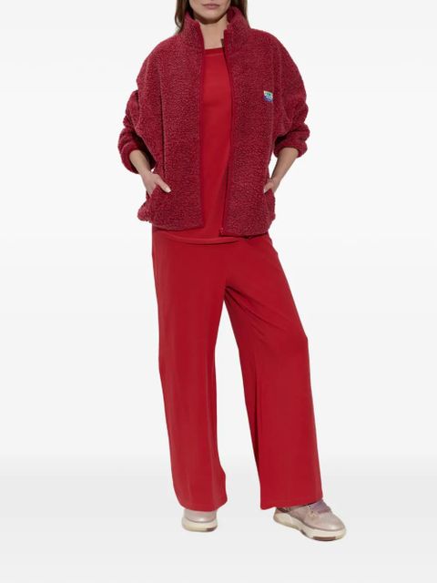 American Vintage fleece zip-up sweatshirt - Red - zdjęcie produktu nr 2