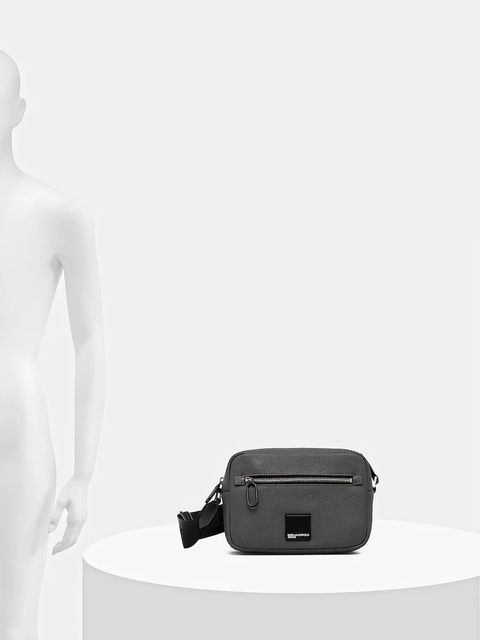 Karl Lagerfeld Jeans saszetka kolor szary B1M30259