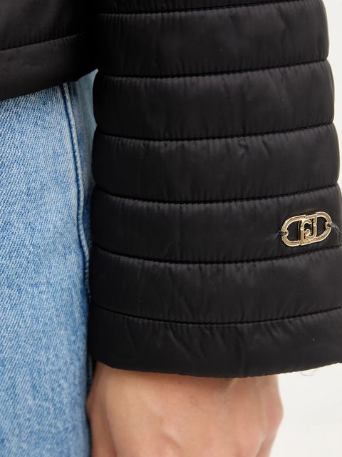 Liu Jo kurtka kolor czarny przejściowa TF5067.TS918