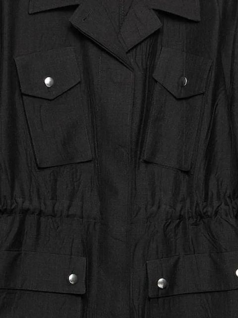 Prada buttoned pockets jacket - Black - zdjęcie produktu nr 2