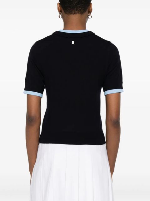 SANDRO short sleeve T-shirt - Blue - zdjęcie produktu nr 2