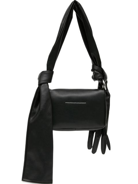 MM6 Maison Margiela glove-detail shoulder bag - Black - zdjęcie produktu nr 1