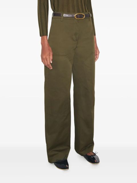 Tory Burch pocket trousers - Green