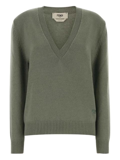 FENDI cashmere sweater - Green - zdjęcie produktu nr 1
