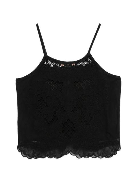 TWINSET embroidered top - Black - zdjęcie produktu nr 1
