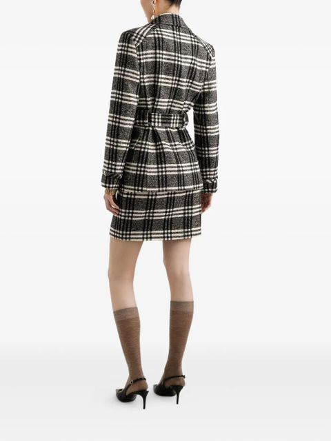 Dolce & Gabbana checked mini skirt - Black - zdjęcie produktu nr 2