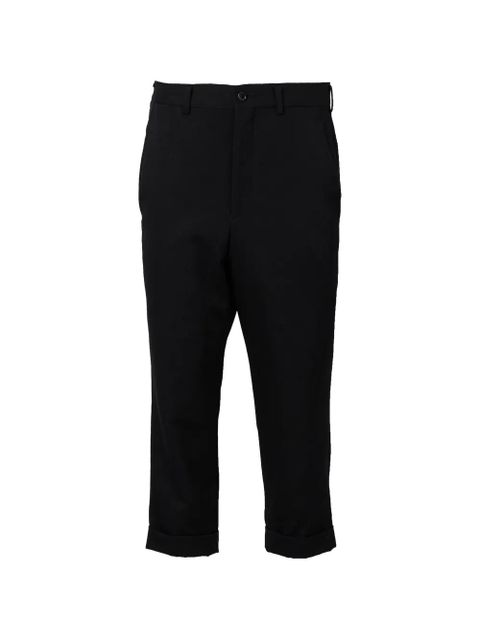 Comme Des Garçons cropped trousers - Black - zdjęcie produktu nr 1