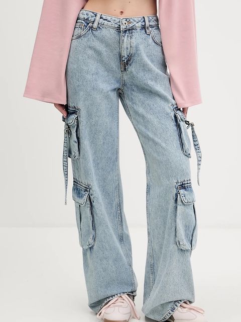 Hugo Blue jeansy Gamala_3_B damskie high waist 50553030 - zdjęcie produktu nr 1