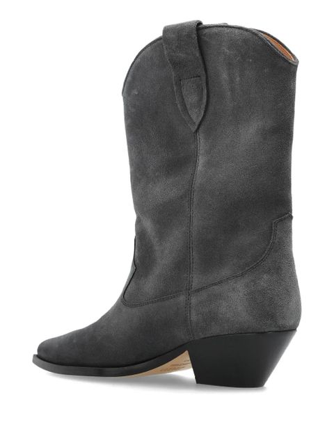 ISABEL MARANT 40mm Duerto suede ankle boots - Grey