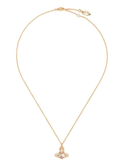Vivienne Westwood Ariella Orb crystal-embellished necklace - Gold - zdjęcie produktu nr 1