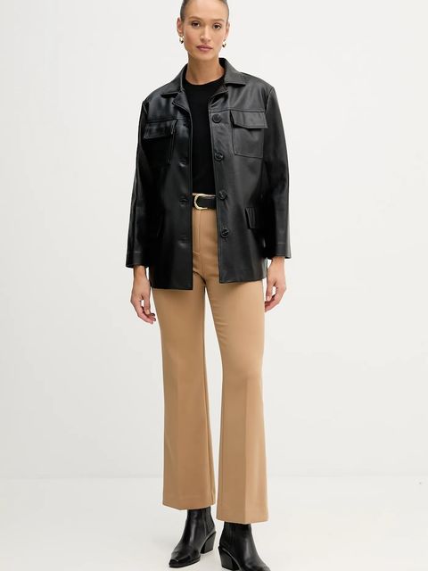 Sisley sweter damski kolor czarny lekki 102HM100F