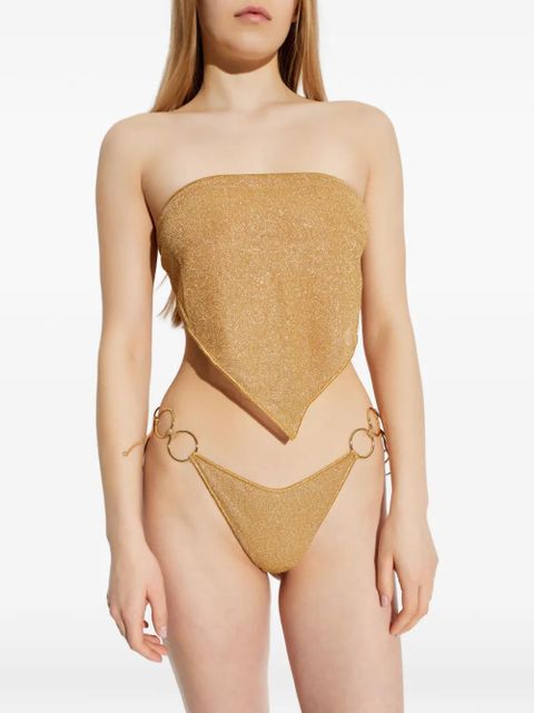 Oséree ring-detail bikini - Gold - zdjęcie produktu nr 2