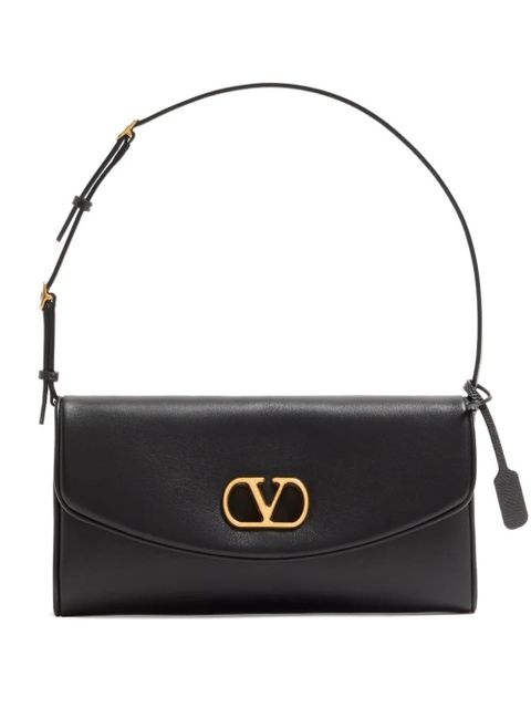 Valentino Garavani small DeVain VLogo-signature shoulder bag - Black - zdjęcie produktu nr 1