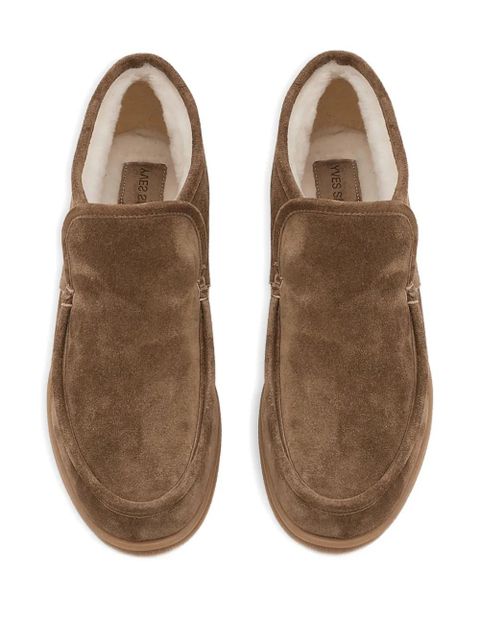 Yves Salomon Merinillo leather boots - Brown