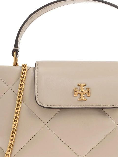 Tory Burch Double T motif quilted-desing tote bag - Neutrals