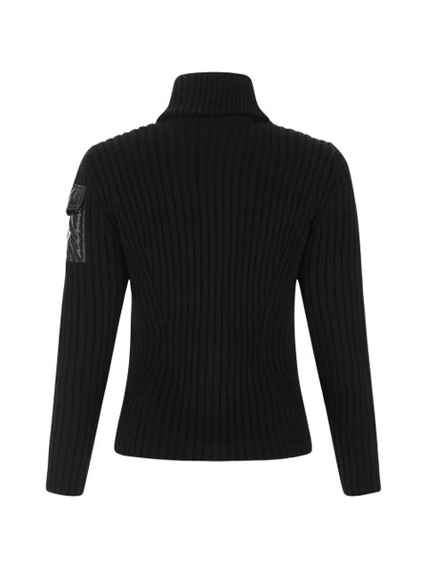Moncler panelled cardigan - Black - zdjęcie produktu nr 2