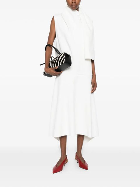 KHAITE Loell midi dress - White - zdjęcie produktu nr 2