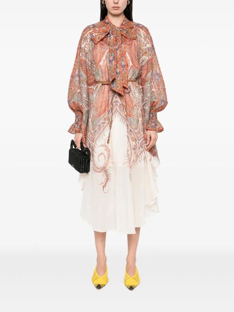 ZIMMERMANN Rhiannon mini dress - Neutrals - zdjęcie produktu nr 2