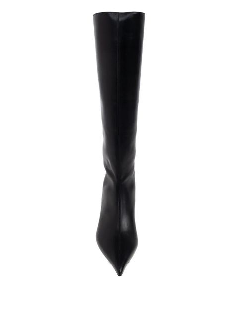 Paris Texas 65mm pointed-toe sculpted-heel Boots - Black