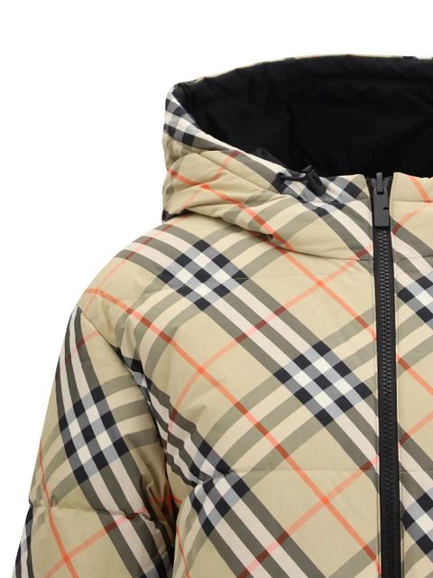 Burberry checked jacket - Black