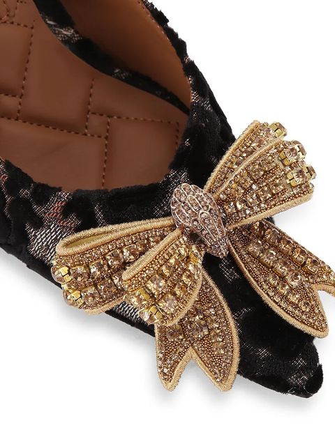 Kurt Geiger London szpilki Belgravia Bow High Sling kolor brązowy 4984935689