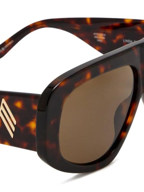 The Attico Milano sunglasses - Brown