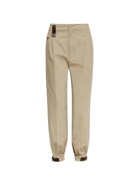 Moschino buckle-cuff trousers - Neutrals - zdjęcie produktu nr 1